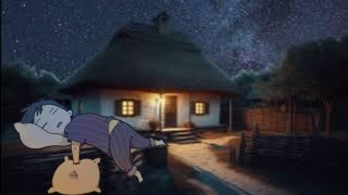 10 Hours of Cozy Rural Night Ambience – Crickets, Soft Lights & Starry Sky for Deep Sleep