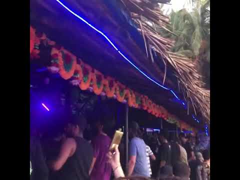 Dancing tample goa shiva vally morning set virtual light#shorts psytrance psychedelic party