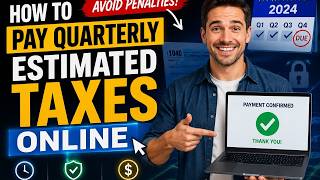 How to pay quarterly estimated taxes online