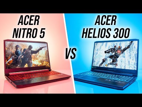 Acer Helios 300 vs Nitro 5 - Gaming Laptop Comparison
