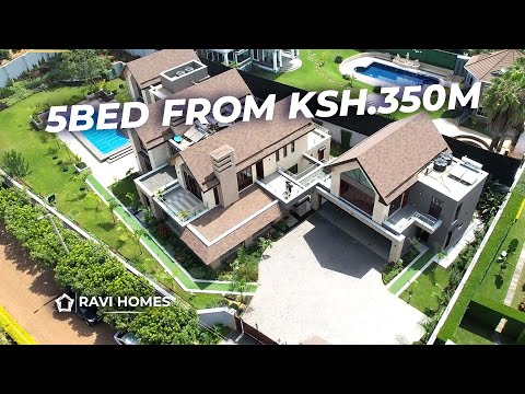 Lets Tour This 5-Bedroom Ambassadorial Villa for Sale in Runda Mumwe