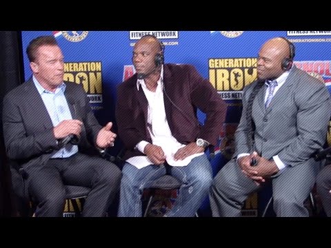 Flex Wheeler & Kai Greene Interview Arnold Schwarzenegger |  Arnold Classic 2017