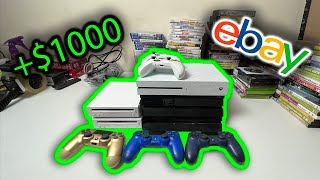 I Bought Used VIDEO GAME CONSOLES To Resell on eBay!