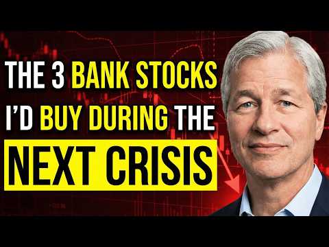 Jamie Dimon: The 3 Bank Stocks I'd Buy During the Next Crisis