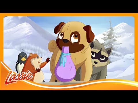 Lassie’s Icy Rescue ❄️ | The New Adventures of Lassie | Cartoons For Kids