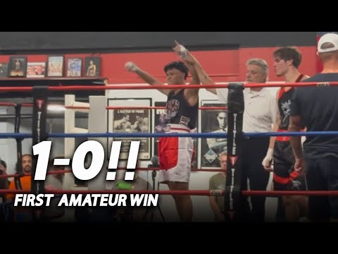 SELF TAUGHT BOXER BECOMES AN AMATEUR BOXER!! (FIRST AMATEUR BOXING MATCH)