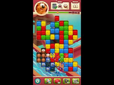 Toon Blast Level 6978 - NO BOOSTERS 🐻🐺🐱 | SKILLGAMING ✔️