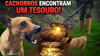 Cachorros caçadores farejam grande tesouro