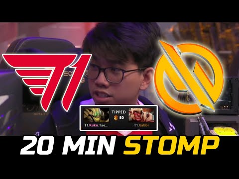 T1 VS MG TRUST GAME 2 - 20 MINUTE STOMP BTS PRO SERIES SEA SEASON 10