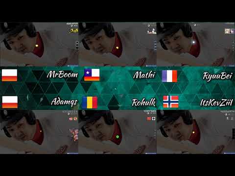 Mathi vs MrBoom vs Adamqs vs Rohulk vs RyuuBei vs ItsKevZii | KASAI HARCORES - Cycle Hit [Home Run]