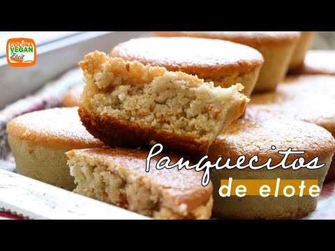 Panquecitos de elote, receta rápida y fácil