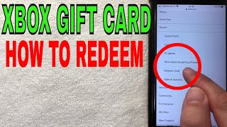 ✅  How To Redeem Xbox Gift Cards From Start To Finish 🔴