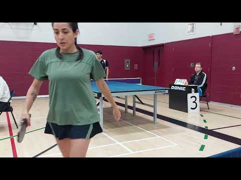Zakria 1997 vs Veronica 1414 - Team DivB Group - Circuit Quebecois Ping-Pong Depot #216