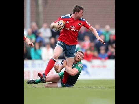 Denis Hurley Try from Duncan Williams magic - Connacht v Munster 19th April 2014