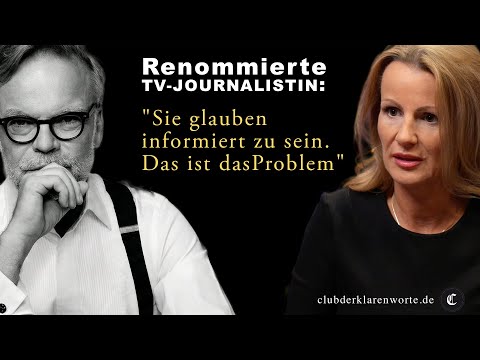 TV journalist: They think they are informed. That's the problem.