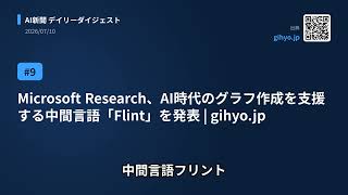 今日のAIニュース(2026/07/10) Anthropic、Claude CodeでAIエージェント…、三菱自動車、国産ヒューマノイド量産へ　東大発スタートアップと… ほか