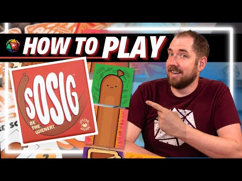 How to Play SOSIG | Fast, Interactive, Family Friendly | Board Game Tutorial
