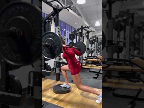 Barbell FFE Reverse Lunges
