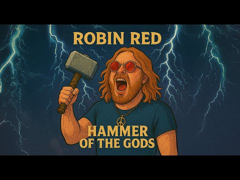 Robin Red - "Hammer Of The Gods" - Official Lyric Video