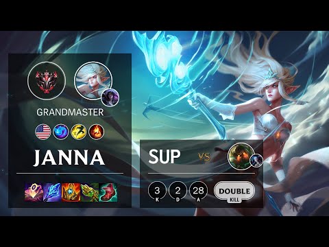 Janna Support vs Nautilus - NA Grandmaster Patch 11.10