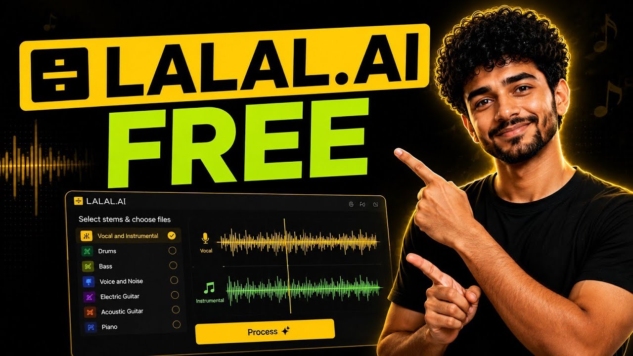 Lalal.ai tutorial