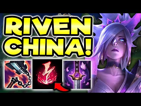 CHINA RIVEN BUILD MAKES YOU 1V9 EASIER THAN EVER! - S11 RIVEN TOP GAMEPLAY (Season 11 Riven Guide)