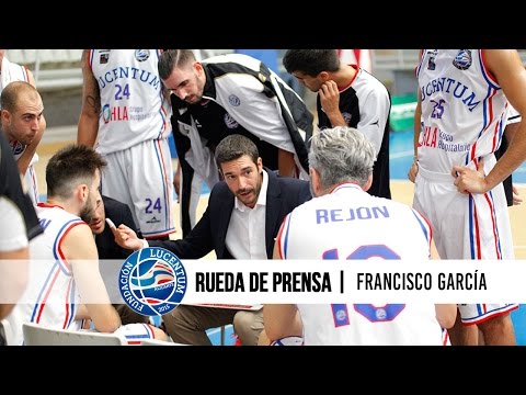 Rueda de prensa de Francisco García | J1 Play-Off  | HLA Lucentum 76-71 C. Ulsa CBC Valladolid