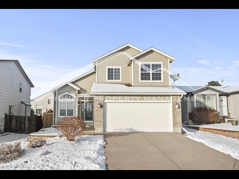 4 Bed, 3.5 Bath with 2 car garage, fully fenced yard, gas fireplace, AC and Modern Refinished Basement property video