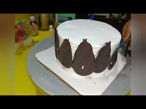 Black forest cake ll 1/2 kg black forest cake ll New design black forest cake ll