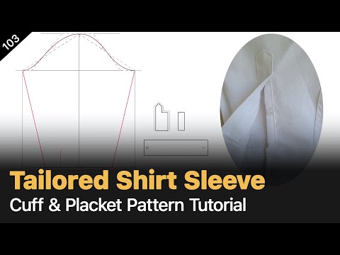 Detailed Instructions: Shirt Sleeve Pattern Making [Pattern Making Tutorial]