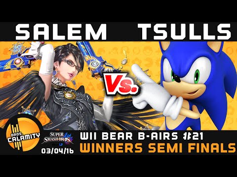 WBB #21 | CT Salem (Bayonetta) vs TSulls (Soinc) - Winners Semi Finals - Smash 4 Wii U