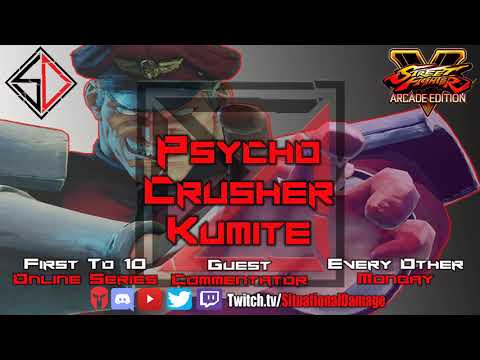 -SFV- UYU/Tyrant vs UM/Jammerz FT10 ft Shivryuken on commentary. (Psycho Crusher Kumite 1)