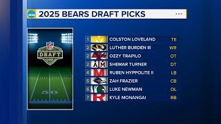Chicago Bears make 8 picks in 2025 NFL Draft