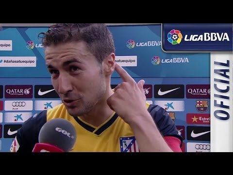 Interview Gabi after FC Barcelona (1-1) Atlético de Madrid - HD