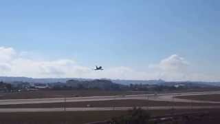 Saudi Airforce Typhoons touch & go - Malta August 2014 *HD