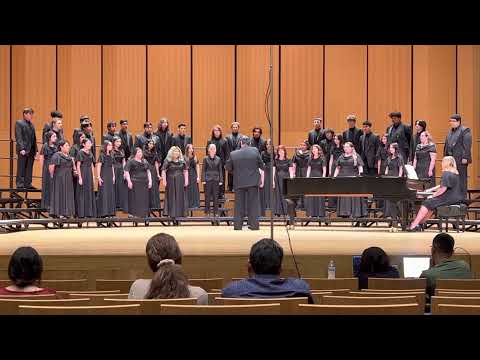 "A Silence Haunts Me" by Jake Runestad performed by the McAllen Memorial HS Chamber Choir