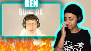 I cried! Ren - Su!cIde (Official Music Video) [REACTION]