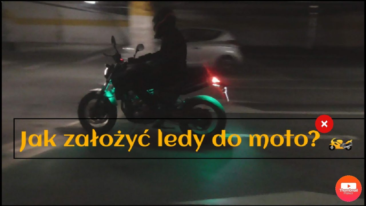 Jak wstawić ledy do motocykla ✌ ✌ *Mega Efekt*