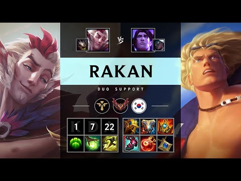 Rakan Support vs Taric - KR Grandmaster Patch 25.12