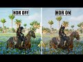 Assassin's Creed Origins - Graphics Comparison HDR OFF VS HDR ON / RTX 2060 SUPER / 2k