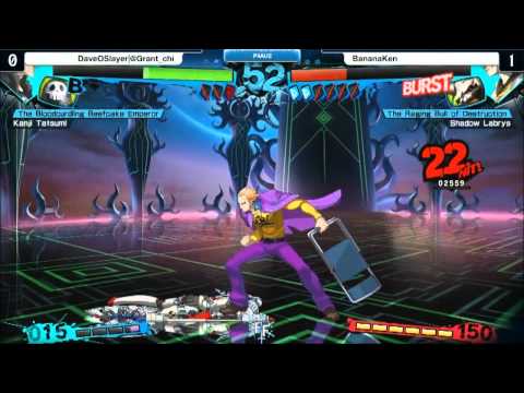 Frosty Faustings Persona 4 Arena Ultimax Top 8 Losers Finals Grant vs BananaKen