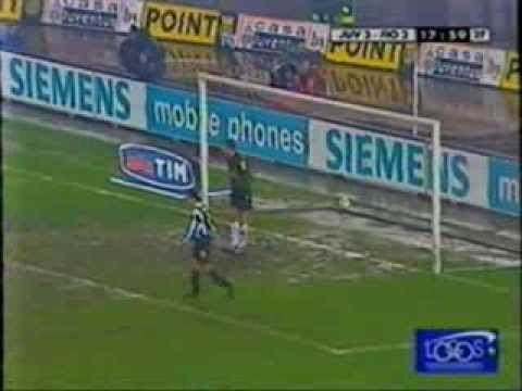 Juventus 3-3 Fiorentina - Campionato 2000/01