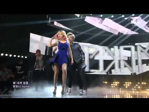 131103 Trouble Maker -  ATTENTION live HD SBS Inkigayo