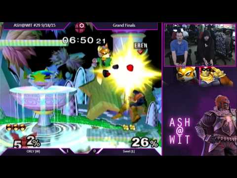 ORLY (Falcon) vs Sveet (Fox, Puff) - ASH@WIT #29 Melee Grand Finals