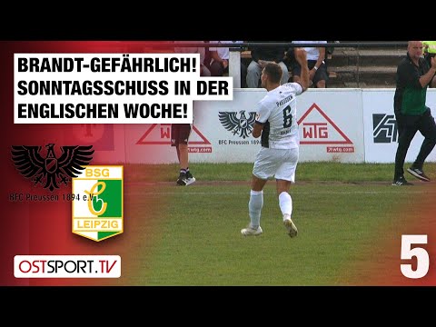 Brandt dangerous! Sunday shot in the busy week! BFC Preussen - Chemie | RL Nordost