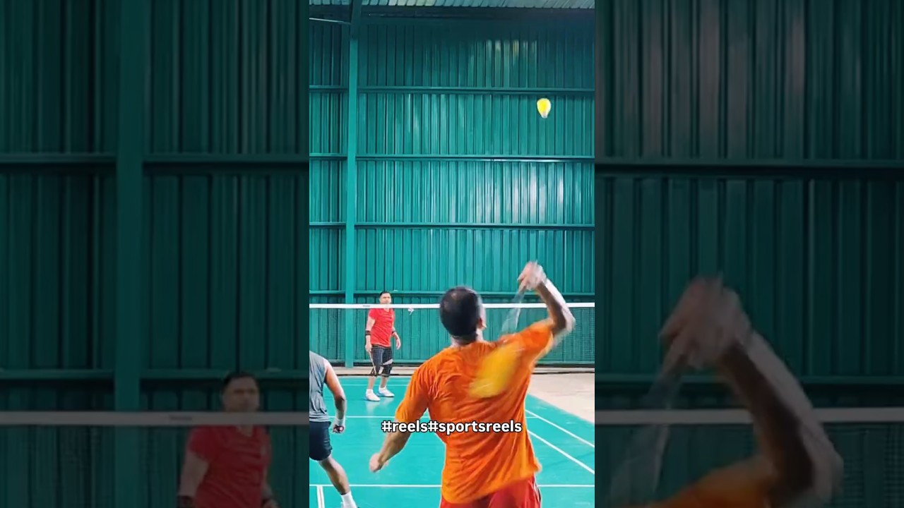 Everyone Thought It Was Over… But Watch This! 🔥 #badminton #shorts