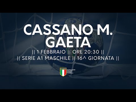 Serie A1M [16^]: Cassano Magnago - Gaeta 24-23