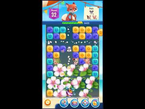 Pet Rescue Puzzle Saga Level 221 - NO BOOSTERS 🦊 | SKILLGAMING ✔️