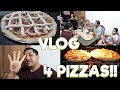 FIZ 4 PIZZAS GRANDES GASTANDO MUITO POUCO NOITE Da PIZZA EM FAMÍLIA
