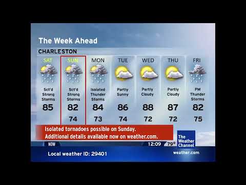 Local on the 8s Intellistar Emulator - Isolated Tornadoes possible in Charleston, SC